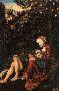 Lucas  Cranach Samson and Delilah china oil painting artist